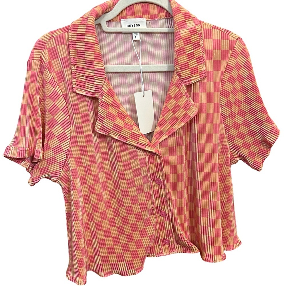 NWT | Heyson Pink & Orange Two-Piece Set | Size Large 💕✨ 🧡 - Picture 6 of 13